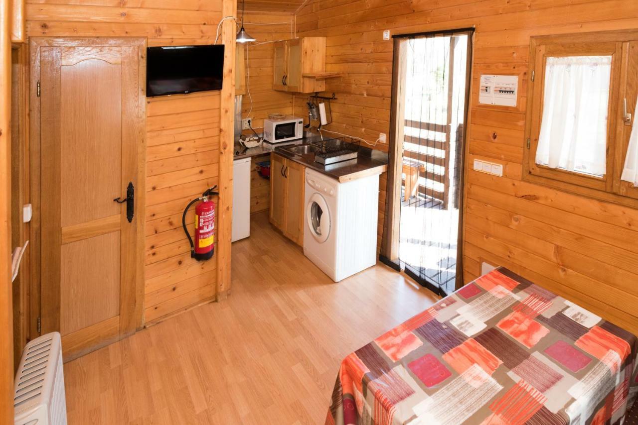 Cabanas Vallecino Manzanal de los Infantes Bagian luar foto